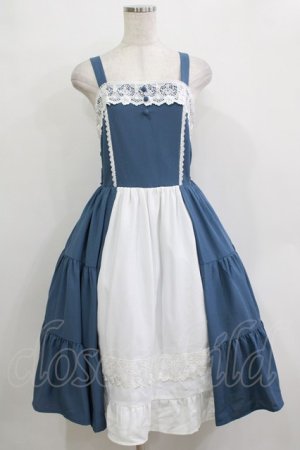 画像: axes femme kawaii / プランタンジャンパースカート M ブルー H-25-12-27-1011-AX-OP-NS-ZH