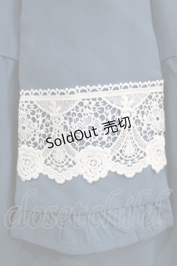 画像4: axes femme Kawaii / プランタンジャンパースカート M ブルー H-25-12-27-1011-AX-OP-NS-ZH (4)