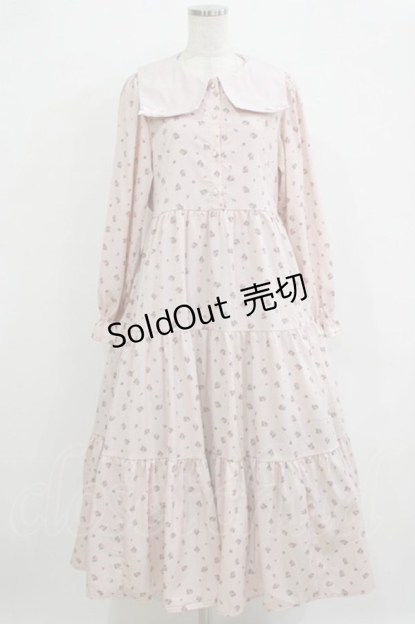 画像1: m petit by misako / TT*AOKハナセーラーOP L ピンク H-25-12-27-1019-LO-OP-NS-ZH (1)