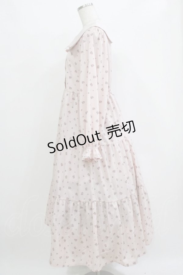 画像2: m petit by misako / TT*AOKハナセーラーOP L ピンク H-25-12-27-1019-LO-OP-NS-ZH (2)