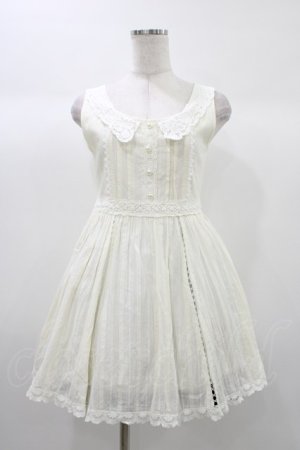 画像: Amavel / レースカラーワンピース Free 生成り H-25-12-28-032-CA-OP-NS-ZH