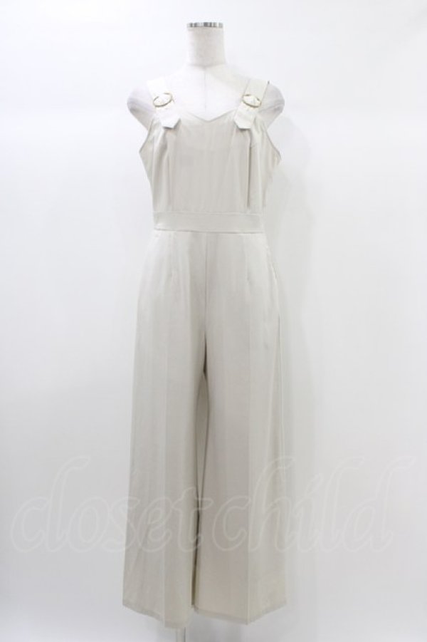 画像1: LEBECCA boutique / 奮励努力のサロペット Free アイボリー H-25-12-28-005-EL-OP-NS-ZH (1)