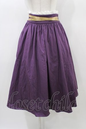 画像: To Alice / ロングスカート M パープル H-25-12-28-036-LO-SK-NS-ZH