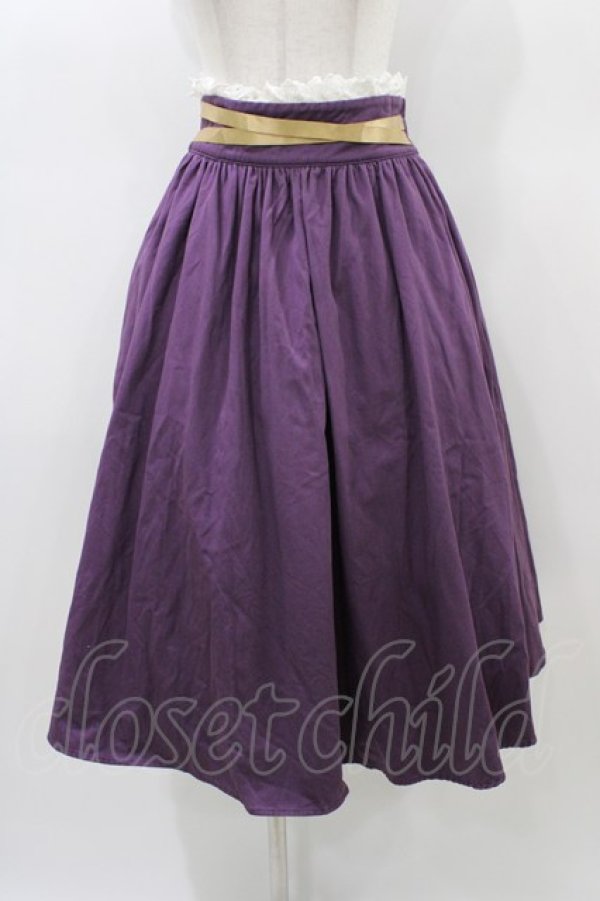 画像1: To Alice / ロングスカート M パープル H-25-12-28-036-LO-SK-NS-ZH (1)
