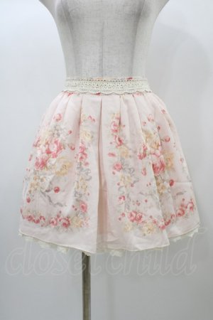 画像: LIZ LISA / 花柄スカート Free ピンク H-25-12-28-042-LO-SK-NS-ZH