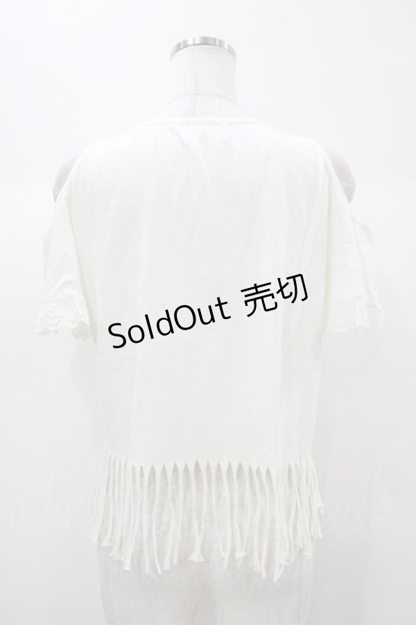 画像2: To Alice / 海月プリントトップス M オフ H-25-12-28-044-LO-TO-NS-ZH (2)