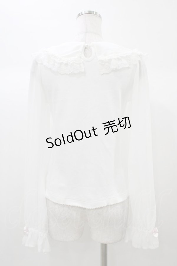 画像2: BABY,THE STARS SHINE BRIGHT / リボンパールプルオーバー Free オフ H-25-12-28-047-BA-TO-NS-ZH (2)