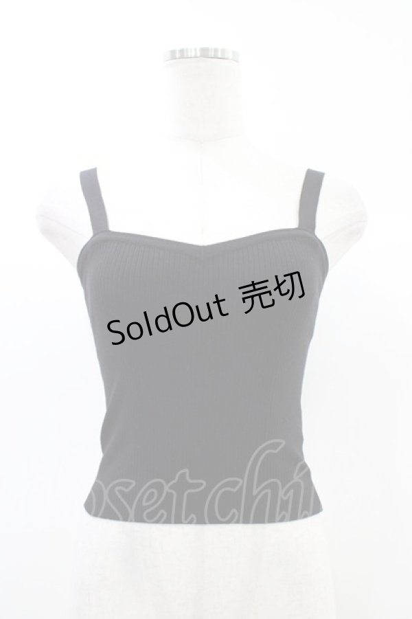 画像3: michellMacaron / ミニスカート+ニットキャミソール XS ブラック H-25-12-28-006-0-SK-NS-ZH (3)