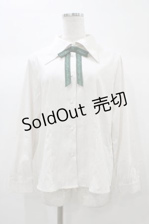 画像: Fi.n.t / ロゴタイ付きビッグカラーブラウス Free BEIGE H-25-12-28-057-CA-BL-NS-ZH