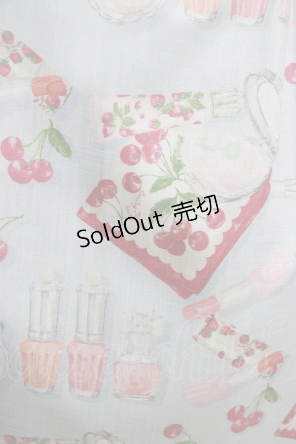 画像4: Emily Temple cute / Pocketチェリースカート  サックス H-25-12-28-1025-ET-SK-KB-ZH (4)
