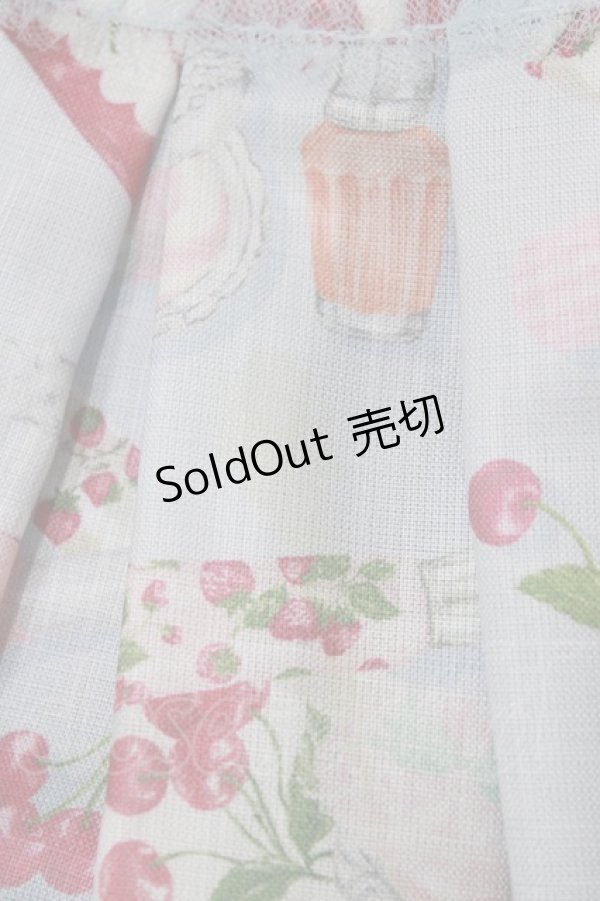 画像5: Emily Temple cute / Pocketチェリースカート  サックス H-25-12-28-1025-ET-SK-KB-ZH (5)