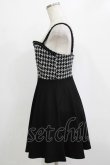 画像2: PUNK RAVE / Swallow gird stitching suspenders punk little black dress XS 黒 H-25-12-28-1026-PU-OP-KB-ZH (2)