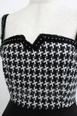 画像4: PUNK RAVE / Swallow gird stitching suspenders punk little black dress XS 黒 H-25-12-28-1026-PU-OP-KB-ZH (4)