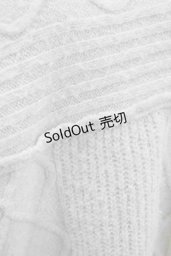 画像5: merry jenny / バックリボンニット  ベージュ H-25-12-28-1043-LO-TO-KB-ZH (5)