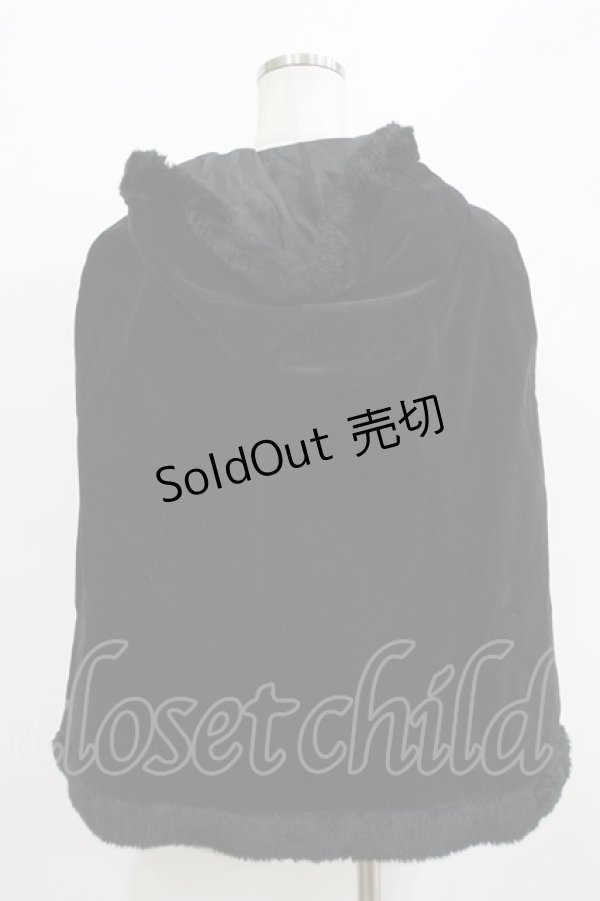 画像3: PEACE NOW / 別珍ダブルボタンケープ  ブラック H-25-12-28-1045-PU-JA-KB-ZH (3)