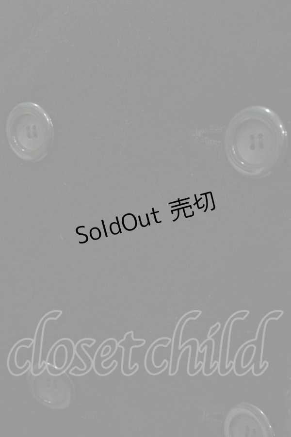 画像4: PEACE NOW / 別珍ダブルボタンケープ  ブラック H-25-12-28-1045-PU-JA-KB-ZH (4)