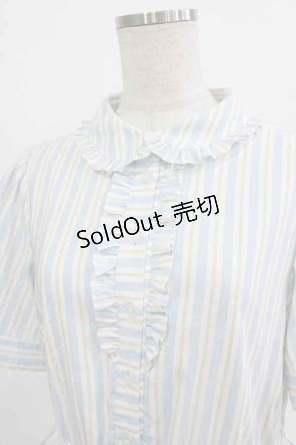 画像5: Emily Temple cute / BIG MENUワンピース M サックス H-25-12-28-1004-ET-OP-KB-ZH (5)