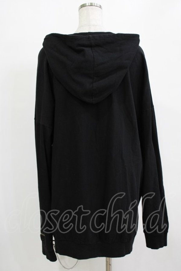 画像3: ankoROCK / チェーンZIPパーカー  ブラック H-25-12-28-1048-PU-TO-KB-ZH (3)