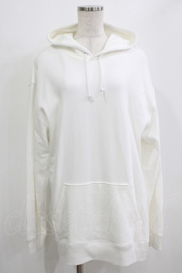 画像1: NieR Clothing / プリントプルパーカー 2XL 白 H-25-12-28-1050-PU-TO-KB-ZH (1)