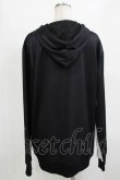 画像3: NieR Clothing / プリントプルパーカー  黒×白 H-25-12-28-1054-PU-TO-KB-ZH (3)