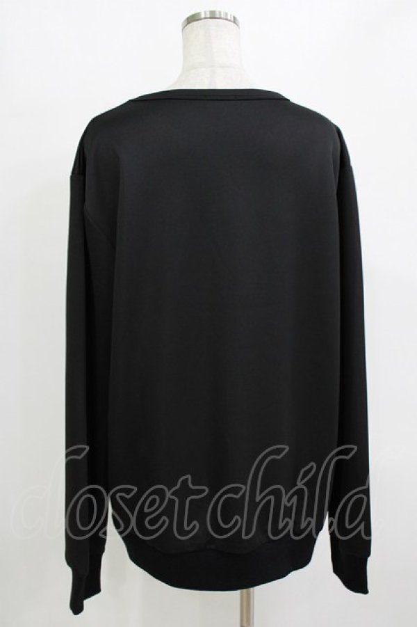 画像3: NieR Clothing / プリントLONG CUTSEW  黒 H-25-12-28-1055-PU-TO-KB-ZH (3)