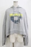 画像1: Candy Stripper / DRAMATIC HOODIE 2 グレー H-25-12-28-1057-PU-TO-KB-ZH (1)