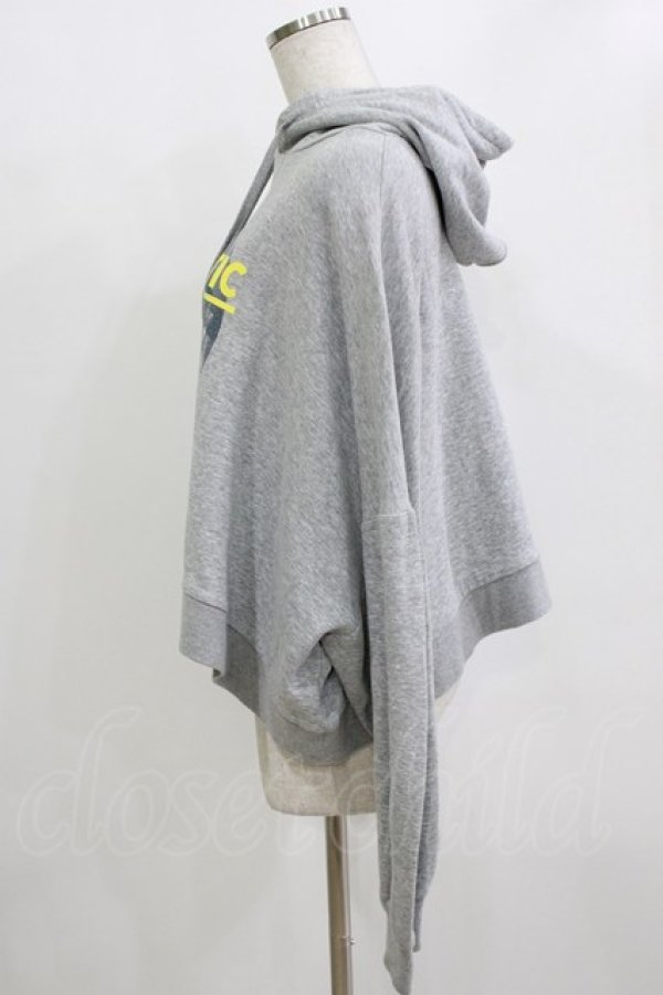 画像2: Candy Stripper / DRAMATIC HOODIE 2 グレー H-25-12-28-1057-PU-TO-KB-ZH (2)
