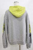 画像3: Candy Stripper / CANDYS CHUM BICOLOR HOODIE  グレー H-25-12-28-1058-PU-TO-KB-ZH (3)