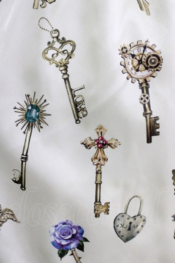 画像4: MILK / ラビリンスKeyジャンスカ  アイボリー H-25-12-28-1005-ML-OP-KB-ZH (4)