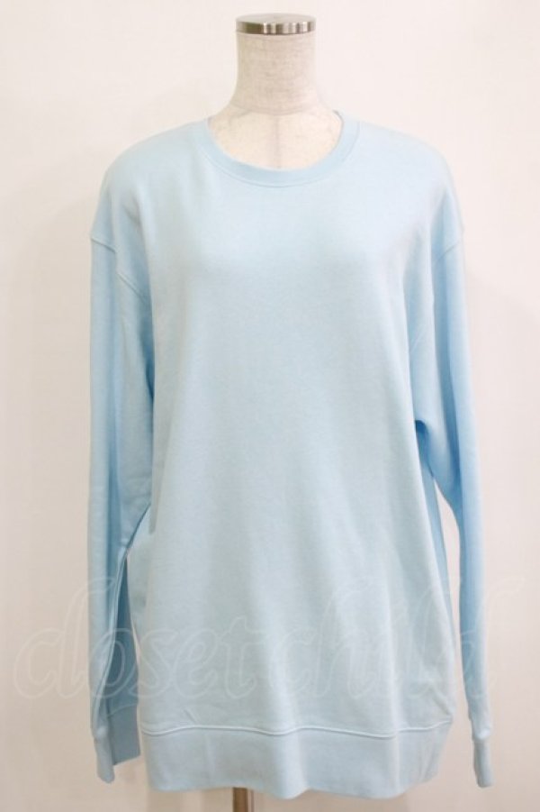 画像1: NieR Clothing / ブルーラビットトレーナー【BACK DESIGN】  サックス H-25-12-28-1062-PU-TO-KB-ZH (1)