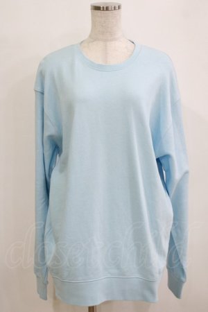 画像: NieR Clothing / ブルーラビットトレーナー【BACK DESIGN】  サックス H-25-12-28-1063-PU-TO-KB-ZH