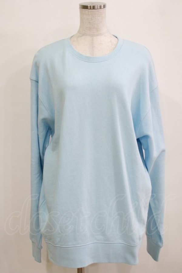 画像1: NieR Clothing / ブルーラビットトレーナー【BACK DESIGN】  サックス H-25-12-28-1063-PU-TO-KB-ZH (1)