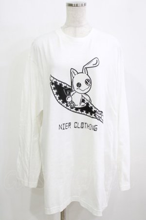 画像: NieR Clothing / COTTON LONG CUTSEW XL 白 H-25-12-28-1064-PU-TO-KB-ZH