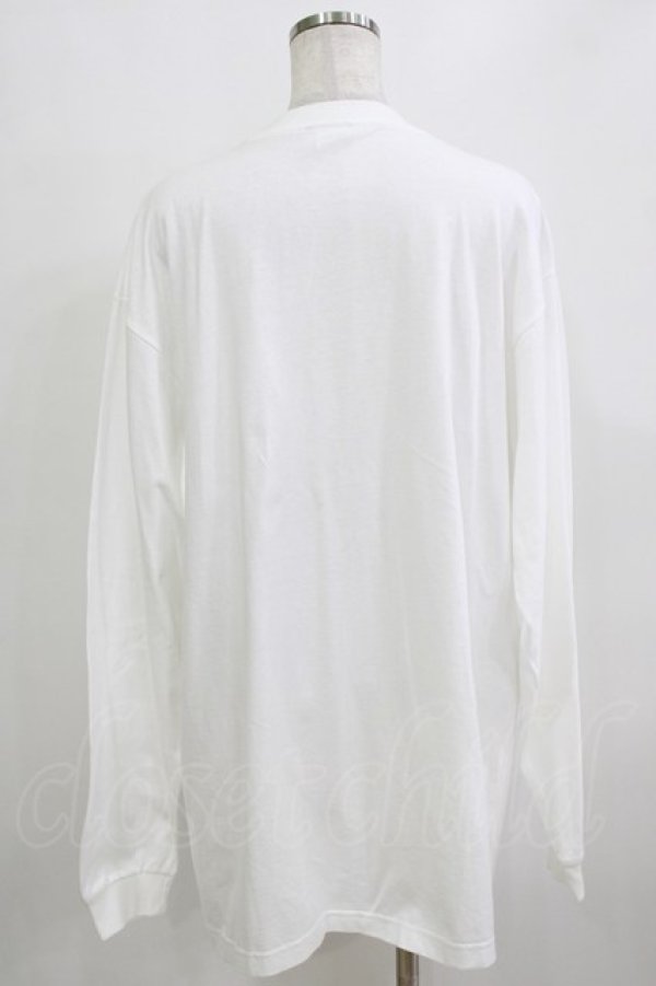 画像3: NieR Clothing / プリント長袖CUTSEW  白 H-25-12-28-1065-PU-TO-KB-ZH (3)