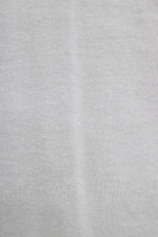 画像4: NieR Clothing / プリント長袖CUTSEW  白 H-25-12-28-1065-PU-TO-KB-ZH (4)