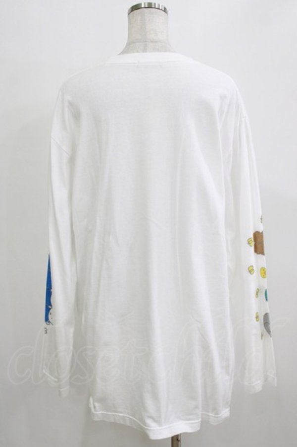画像3: Candy Stripper / MIFFY AND ANIMALS L/S Tee  ホワイト H-25-12-28-1067-PU-TO-KB-ZH (3)