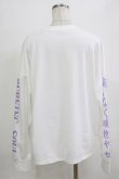 画像3: ACDC RAG / くまきちロングスリーブTシャツ  白 H-25-12-28-1068-PU-TO-KB-ZH (3)