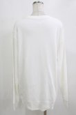 画像3: NieR Clothing / プリントSWEAT  XL 白 H-25-12-28-1070-PU-TO-KB-ZH (3)