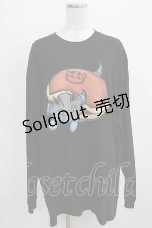 画像: NieR CLOTHING / COTTON LONG CUTSEW XL 黒 H-25-12-28-1071-PU-TO-KB-ZH