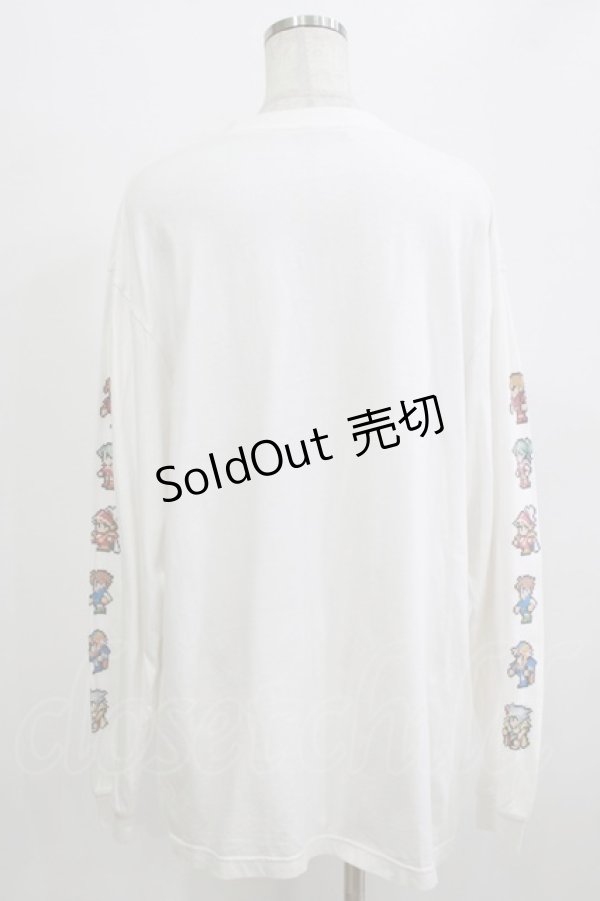画像3: Candy Stripper / PIXEL REMASTER FINAL FANTASY I-VI MIX L/S TEE  OFF WHITE H-25-12-28-1073-PU-TO-KB-ZH (3)