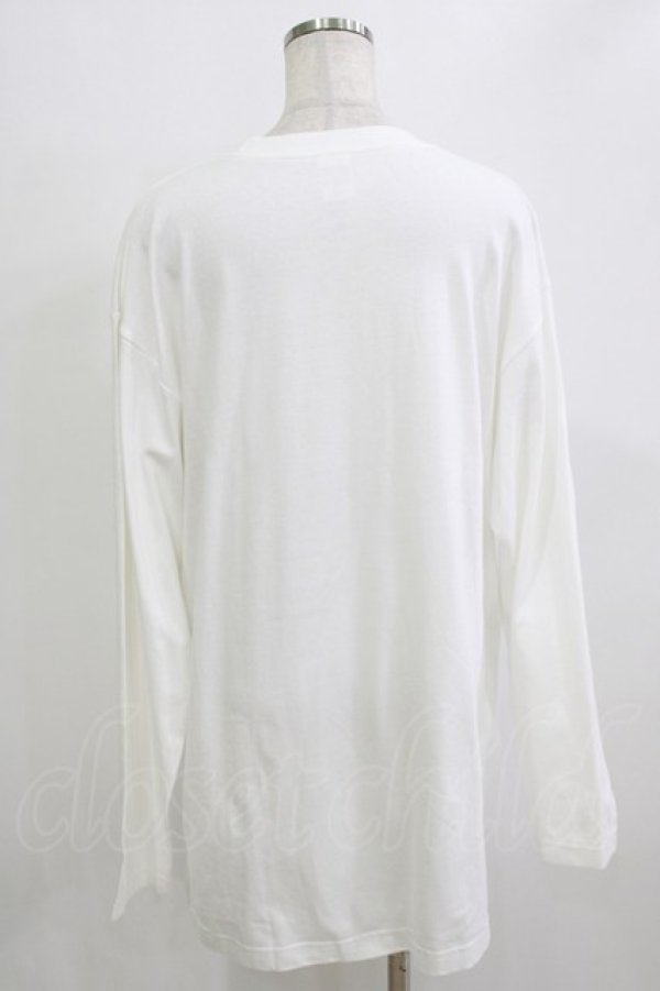 画像3: NieR Clothing / プリントLONG CUTSEW  白 H-25-12-28-1074-PU-TO-KB-ZH (3)