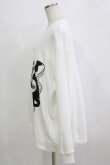 画像2: NieR Clothing / プリントSWEAT  2XL 白 H-25-12-28-1076-PU-TO-KB-ZH (2)