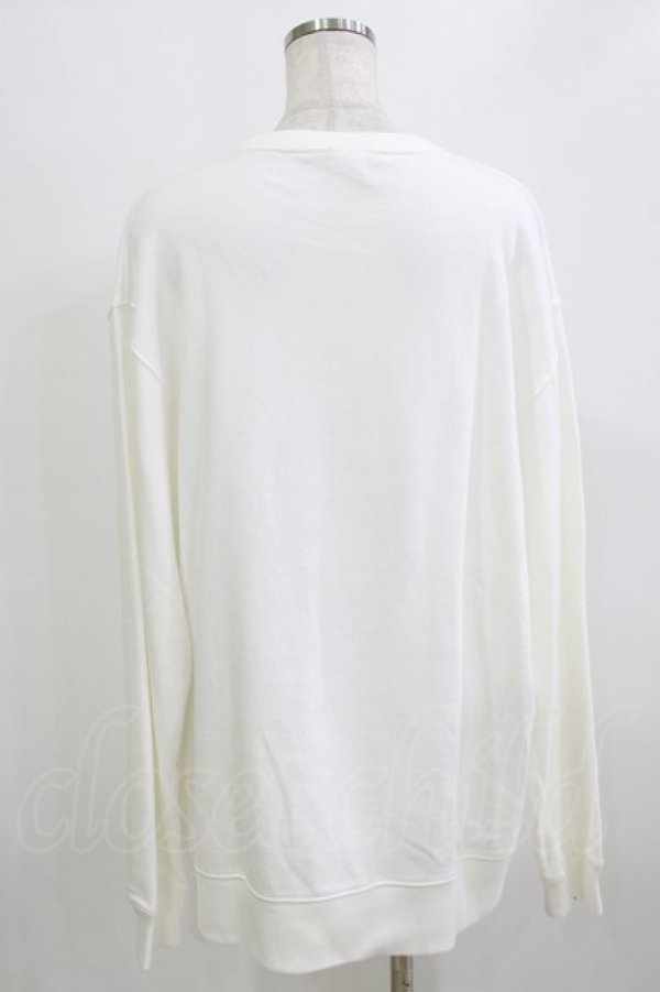 画像3: NieR Clothing / プリントSWEAT  2XL 白 H-25-12-28-1076-PU-TO-KB-ZH (3)