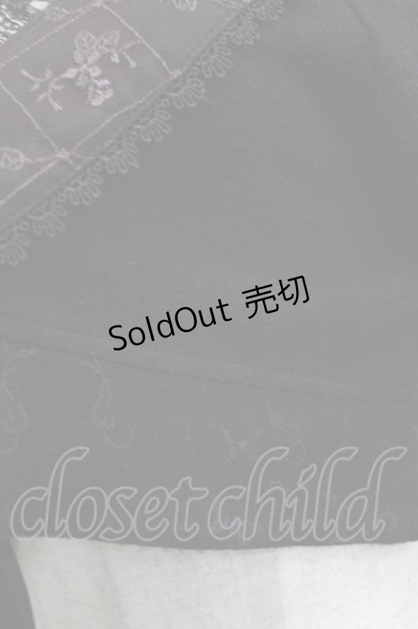 画像5: FRILL / チュール切替ボレロ  ブラック H-25-12-28-1079-HN-TO-KB-ZH (5)