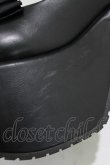 画像6: YOSUKE / 厚底パンプス L(24.5cm) ブラック H-25-12-28-1082-PU-SH-KB-ZH (6)
