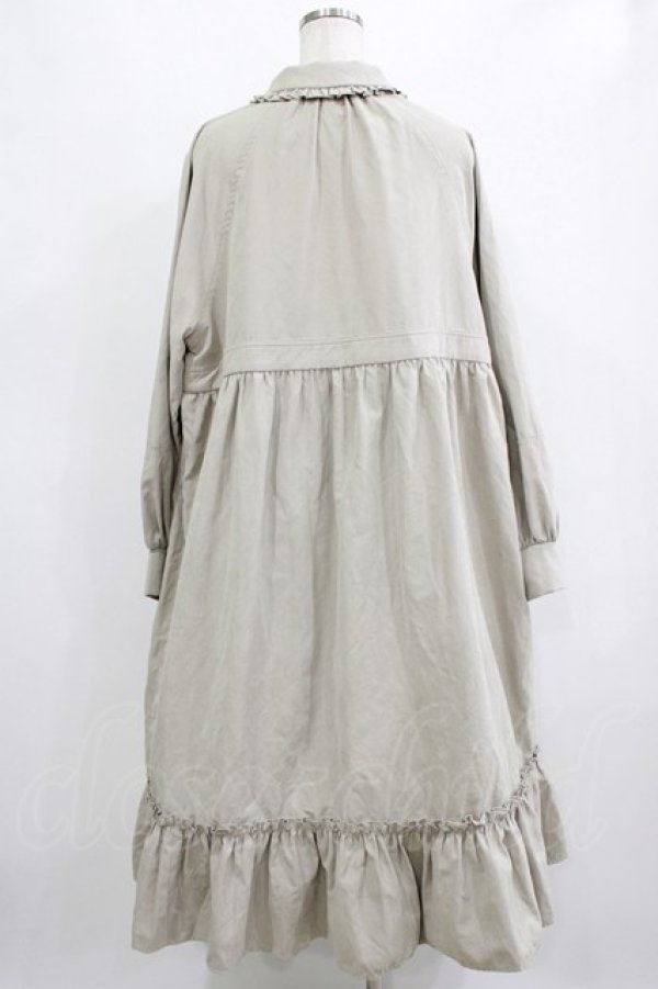 画像3: merry jenny / ピーチリボンフリルカラーワンピース  ベージュ H-25-12-28-1011-LO-OP-KB-ZH (3)