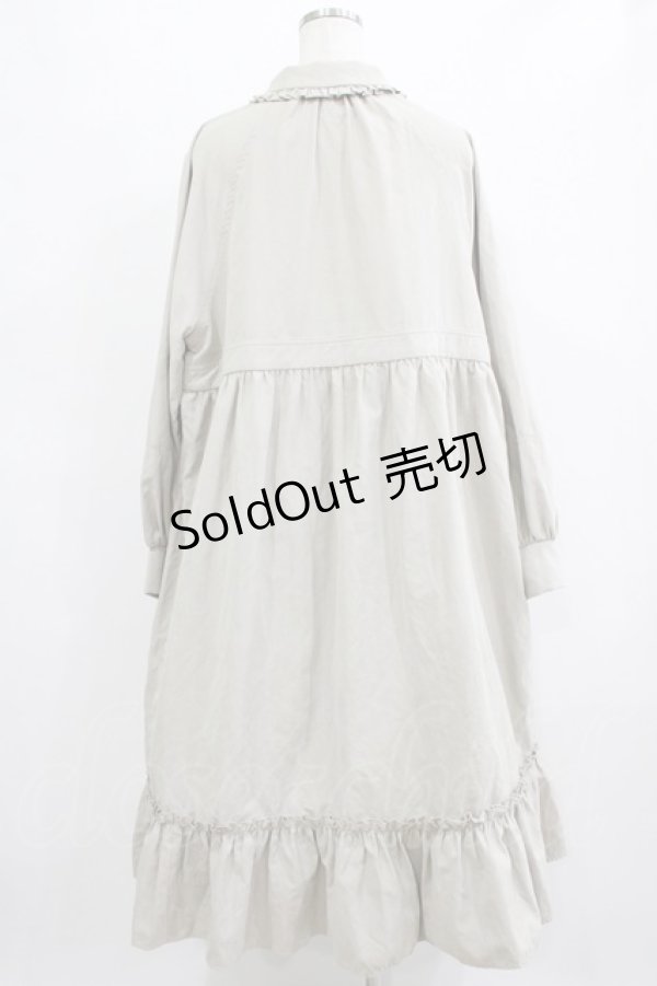 画像3: merry jenny / ピーチリボンフリルカラーワンピース  ベージュ H-25-12-28-1011-LO-OP-KB-ZH (3)