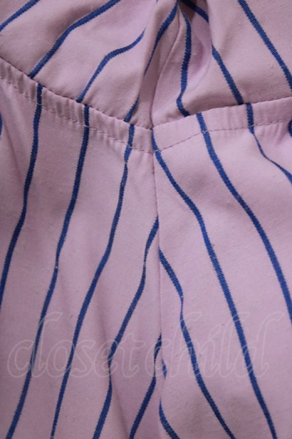 画像6: Candy Stripper / WITH RIBBON SHIRTワンピース 2 ラベンダー H-25-12-28-1019-PU-OP-KB-ZH (6)
