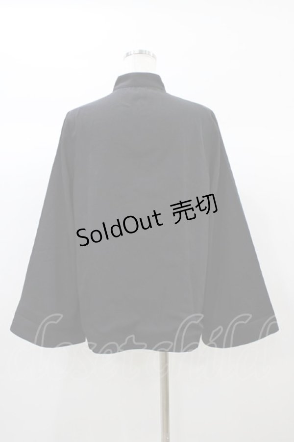 画像2: To Alice / パンダ刺繍ジャケット M ブラック H-25-12-28-064-LO-JA-NS-ZH (2)