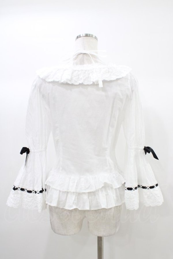 画像2: BABY,THE STARS SHINE BRIGHT / Rose Bloom ブラウス Free オフ/ブラック H-25-12-28-008-BA-BL-NS-ZH (2)